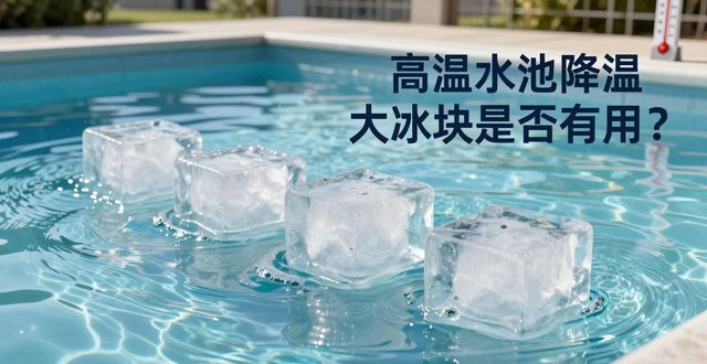 莱芜高温水池降温大冰块，到底管不管用？